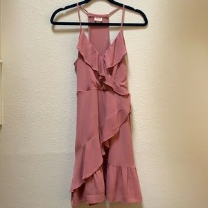 Champagne pink dress
